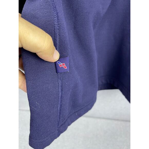 VTG Polo Sport Ralph Lauren Jacket Men's L Blue Full Zip Track Made in USA 90s - Picture 6 of 11